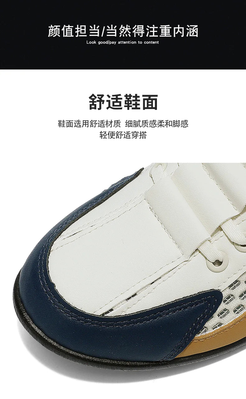 Zapatos de Hombre Estilo Verano 2026, Diseño Cerrado y Deslizante con Malla Transpirable, Mocasines Modernos y Transpirables