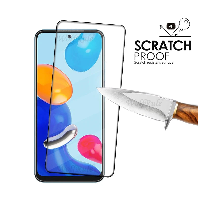 4/3/2/1 Uds cubierta completa de cristal para Redmi Note 11 cristal Xiaomi Redmi Note 11 vidrio 9H HD Protector de pantalla Redmi Note 11 Pro Plus 11S