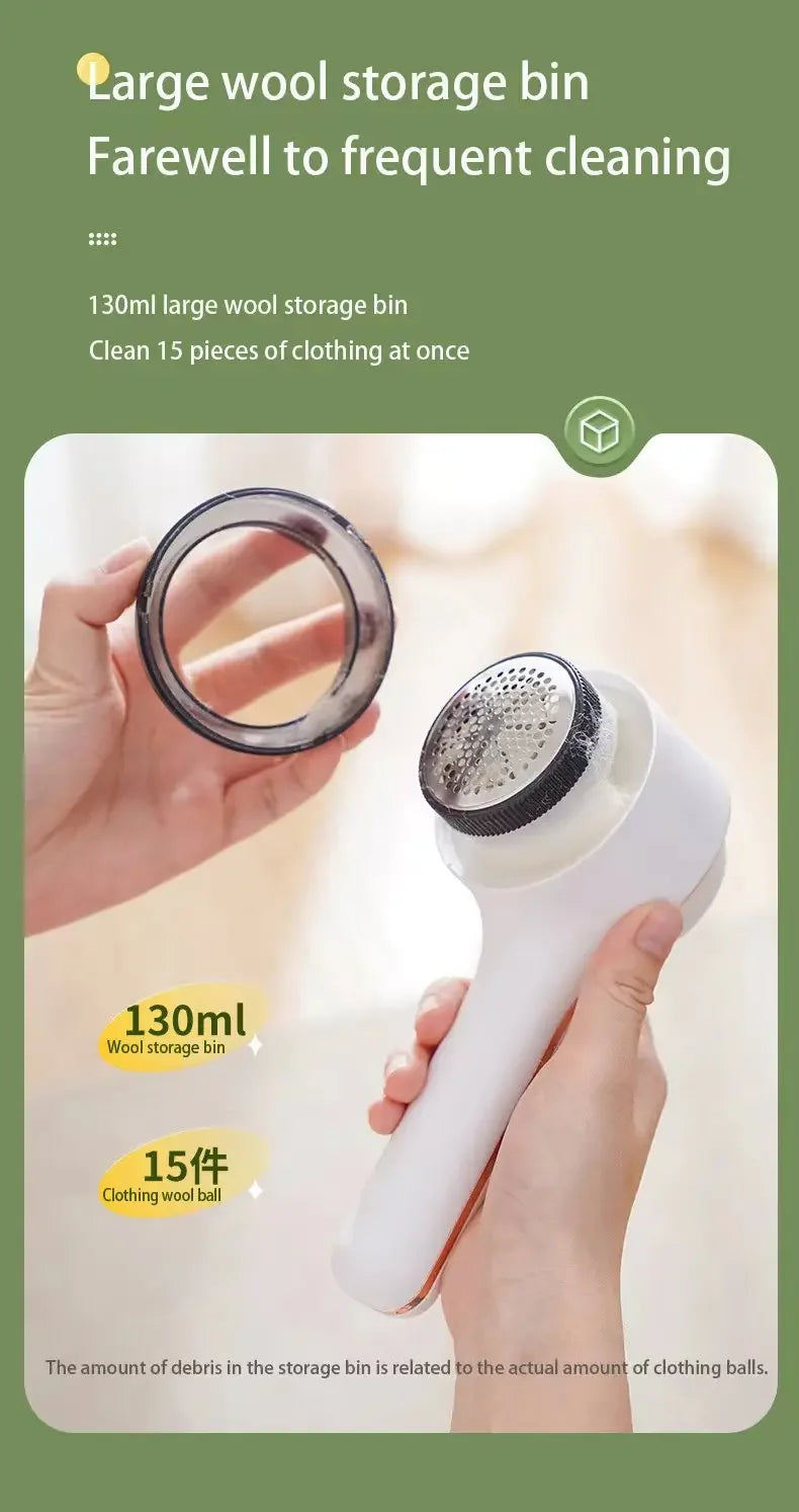 Quitapelusas para ropa, recortador de bolas de pelo, pelusas, ropa, suéter, tela, afeitadora con LED, pelusa eléctrica Digital