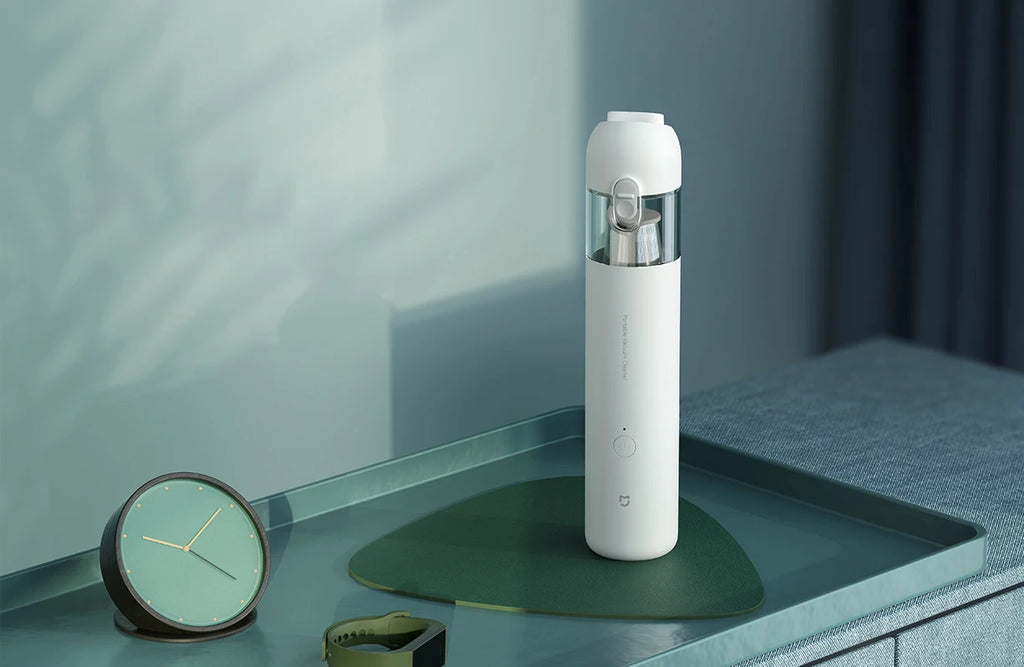 Aspiradora Xiaomi Mi Mini, 13000 Pa, Portátil, Inalámbrica, Inicio con un Botón, Motor sin Escobillas de 88000 RPM con Múltiples Boquillas para Automóvil