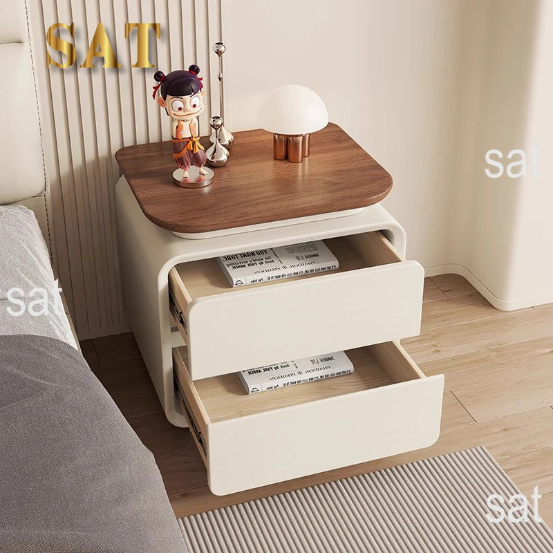 # *A forLuxury-Mesita De noche bonita, mesita De noche nórdica moderna que ahorra espacio, mesa De salón Bauhaus, muebles De dormitorio