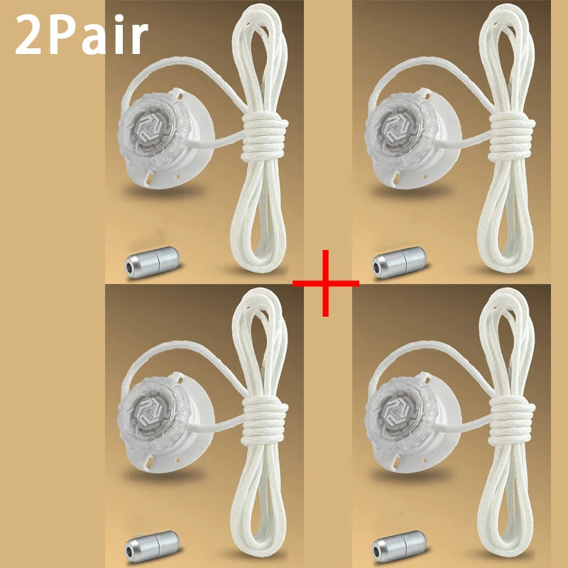 Cordones automáticos para zapatos sin nudos, cordones con hebilla giratoria, cordones gruesos para zapatillas, cordones rápidos para niños y adultos, unisex.