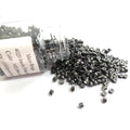 1000 Uds. Micro anillos de 4mm para extensiones de cabello microeslabones para cabello forrado de silicona extensión de cabello accesorios de herramientas de cuentas