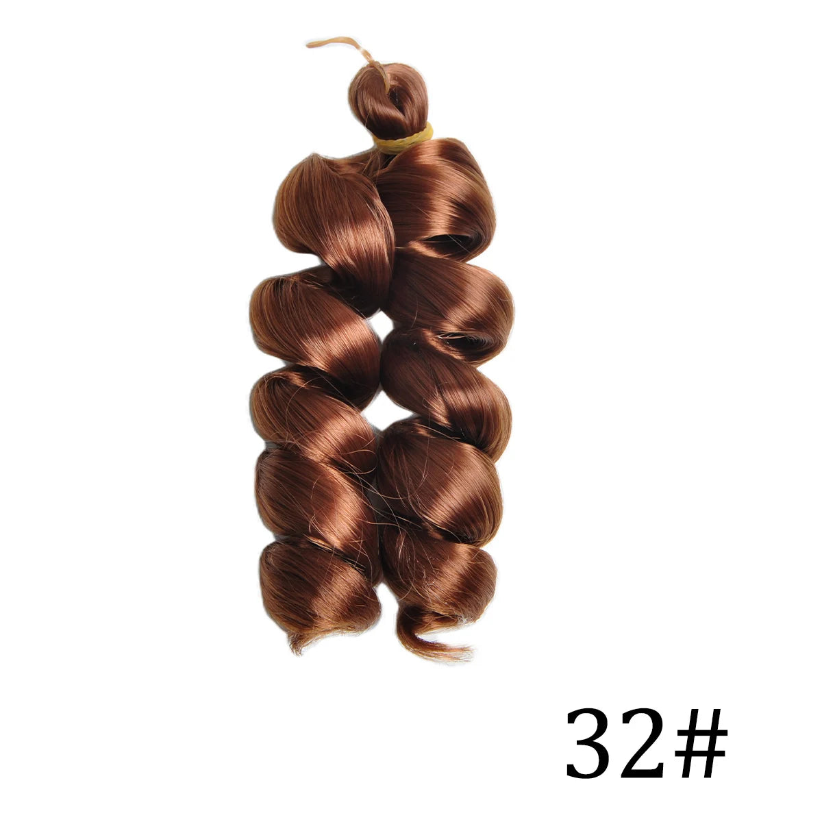 Extensiones de cabello trenzado rizado en espiral de pelo sintético de 12 pulgadas, pelo rizado rosa ombré, rizos franceses, pelo de ganchillo trenzado para mujer