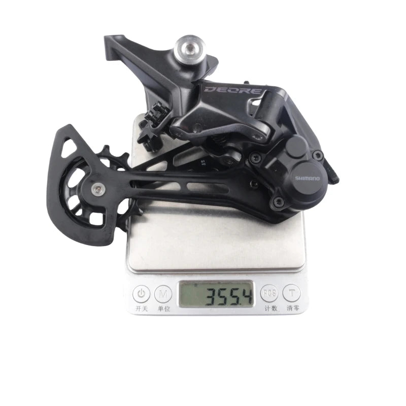 SHIMANO DEORE M6100 desviador trasero 12 velocidades MTB para bicicleta de montaña RD-M6100-SGS piezas de conducción accesorios de bicicleta originales