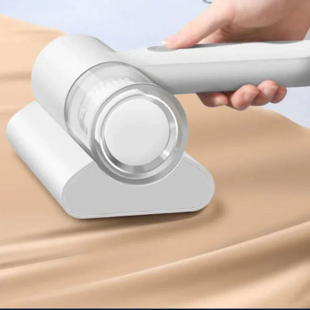 Aspiradora de colchón para el hogar, eliminador de ácaros eléctrico, inalámbrico, de mano, esterilización Uv, removedor de cama