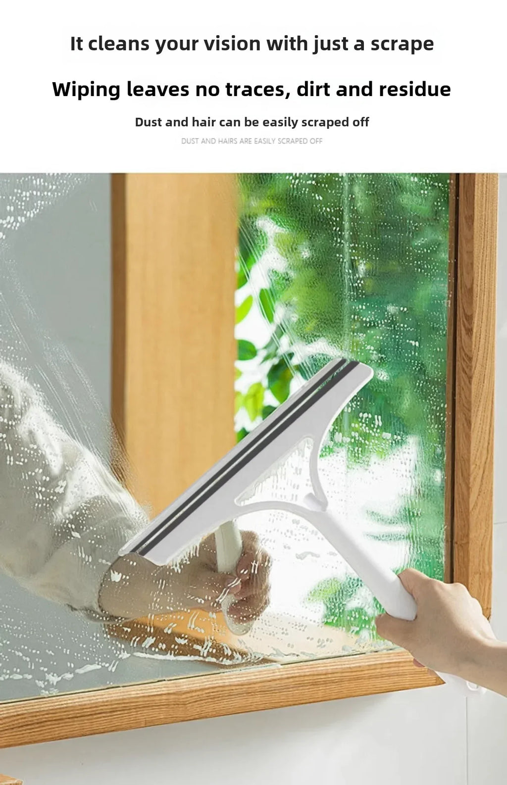 1/2/3 Uds limpiador a vapor ventana Squeardo para gafas escurridor baño limpiaparabrisas limpiador de ventanas escurridor de vidrio ventana de vidrio de coche
