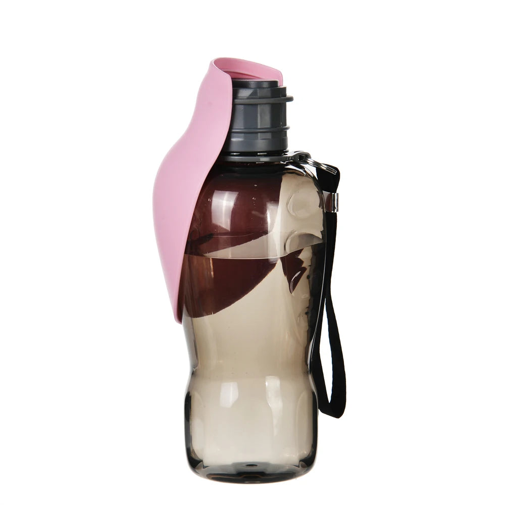 Botella de Agua Plegable para Mascotas, 800 ml, a Prueba de Fugas, Dispensador de Agua Portátil para Perros Pequeños, Gatos, Paseos al Aire Libre, Bebedero para Cachorros