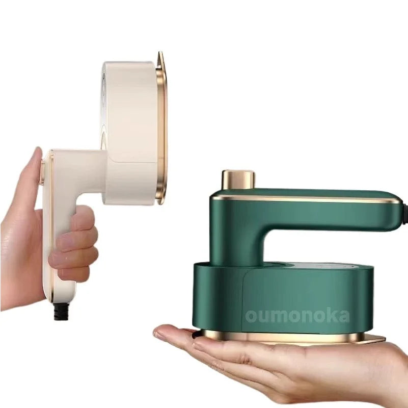 Mini plancha de vapor giratoria de mano, generador de vapor caliente doble húmedo y seco, vaporizador portátil para ropa, plancha colgante para viaje en casa