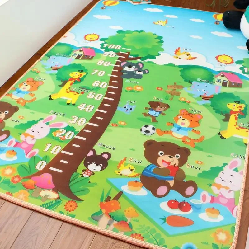 Alfombras para gatear para niños, alfombra de juego para bebés, alfombra de gimnasio para actividades EPE, alfombra de juego para bebés, alfombra para niños, suelo, juguetes de espuma Eva para recién nacidos, 120x90cm