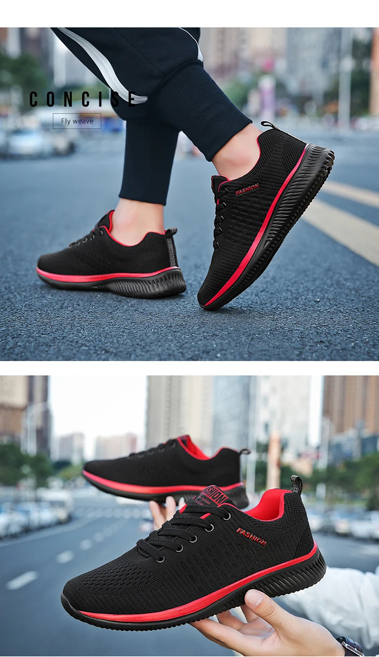 Zapatos informales para hombre, zapatillas de correr para hombre, Tenis ligeros, cómodas zapatillas transpirables para caminar, zapatos deportivos para hombre