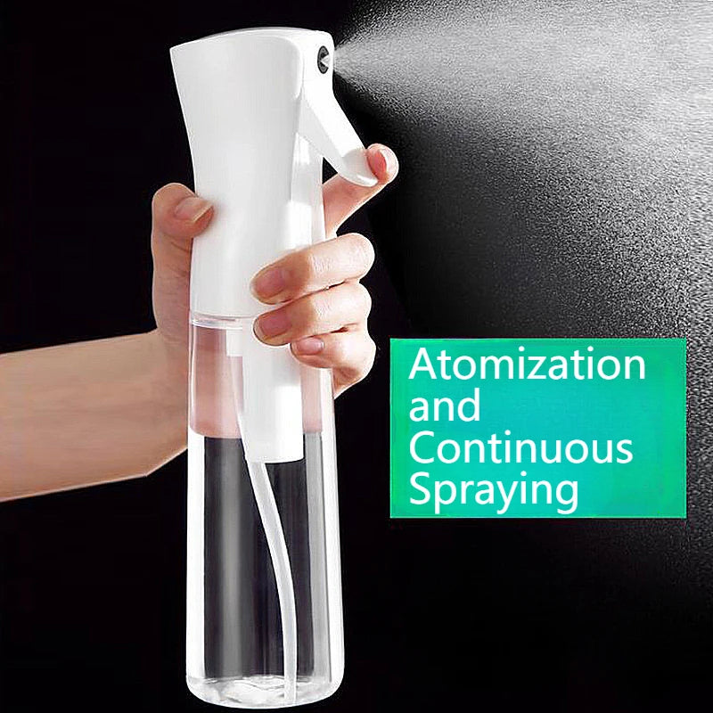 Botella pulverizadora continua de alta presión para el cuidado del cabello, botella pulverizadora de reposición de agua para maquillaje, botella separada, botella pulverizadora de niebla