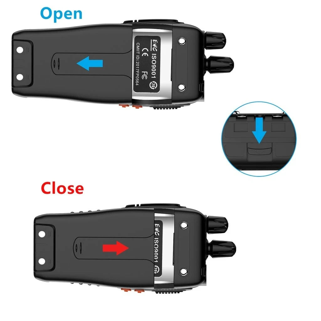 2 uds Baofeng BF 888S Walkie Talkie UHF BF888S transceptor de Radio portátil de jamón bidireccional de largo alcance para receptor de Hotel de caza