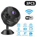Mini cámara WiFi HD de 1080P, Monitor de bebé, vigilancia de seguridad interior, videocámara de visión nocturna, cámara IP, grabadora de Audio y vídeo