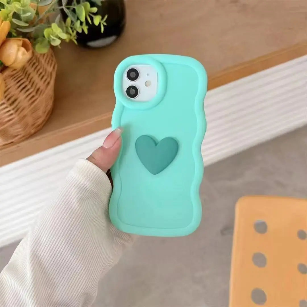 Funda Suave 3D con Diseño de Ondas para OPPO A6X A6 A5 A3X A3 Pro A38 A18 A60 A59 A57 A79 A77S A54 A53 A9 2020 A17 A17K A16 A16K A15 A15S 4G 5G