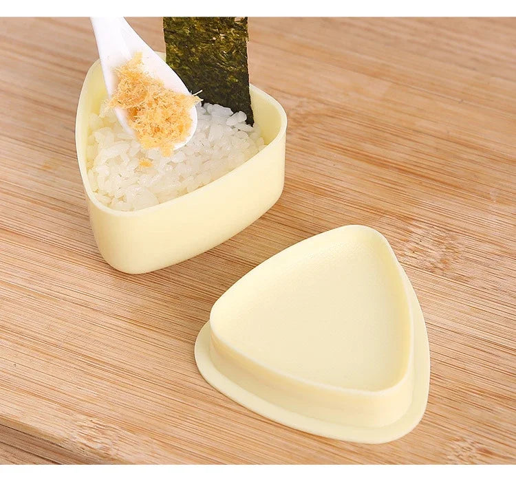 Onigiri molde hogar cocina utensilios de comida para cocina 1-2 uds Kit prensa de Sushi conveniente Japón DIY accesorios Bento bolas de arroz nuevo