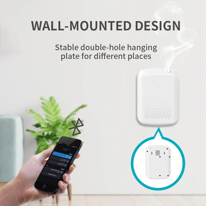 Difusor de Aroma inteligente NAMSTE, difusor de fragancia profesional para hoteles, máquina de Aroma para habitaciones grandes de 1000m3 con ventilador, Control Bluetooth