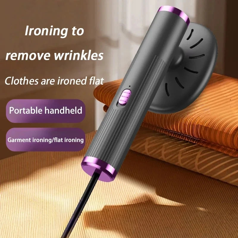 Plancha de vapor portátil USB mini para ropa, calentamiento rápido, máquina de prensado de prendas de viaje con asa, uso doméstico 2026