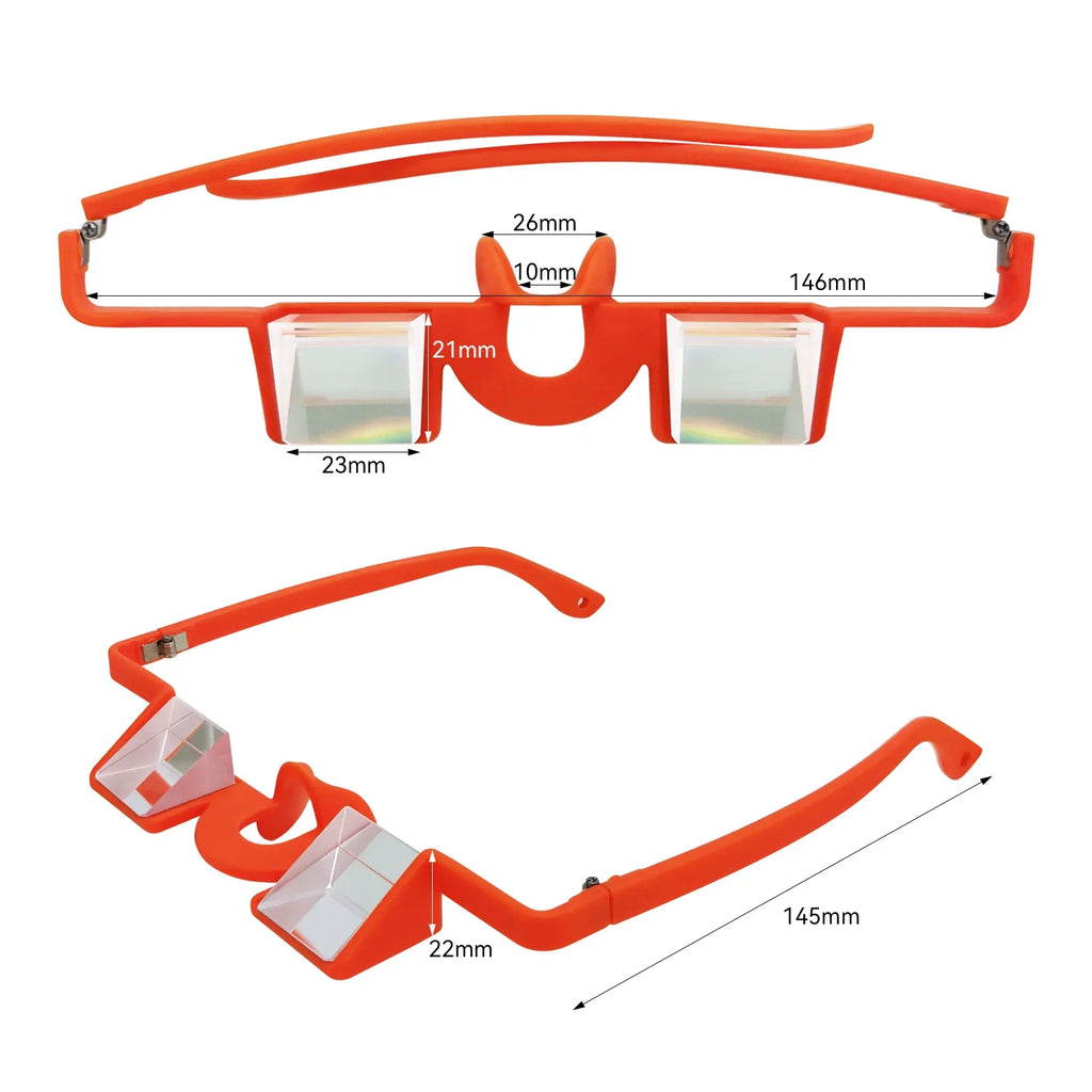 Gafas de Escalada Ligeras con Prisma K9, Alta Transparencia, para Escalada en Roca y Uso en Interiores y Exteriores
