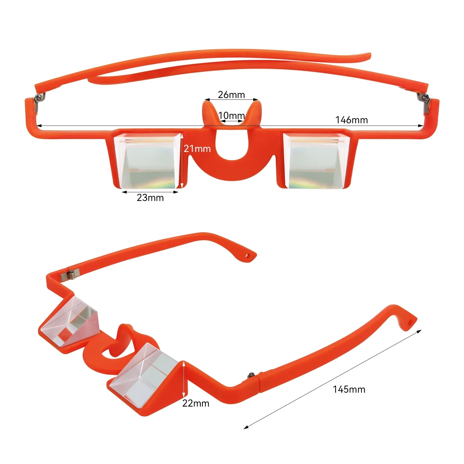 Gafas de Escalada Ligeras con Prisma K9, Alta Transparencia, para Escalada en Roca y Uso en Interiores y Exteriores