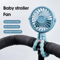 Ventilador portátil plegable de escritorio con USB, Mini ventilador de pulpo multifuncional pequeño, silencioso, para cochecito de bebé al aire libre, Verano