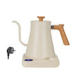 Tetera eléctrica con cuello de cisne, cafetera manual de 900ML, tetera inteligente con Control de temperatura, hervidor de calentamiento rápido de 110v/220v