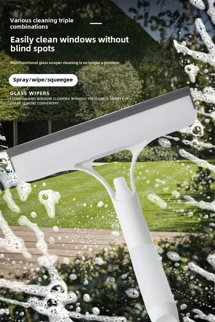 1/2/3 Uds limpiador a vapor ventana Squeardo para gafas escurridor baño limpiaparabrisas limpiador de ventanas escurridor de vidrio ventana de vidrio de coche