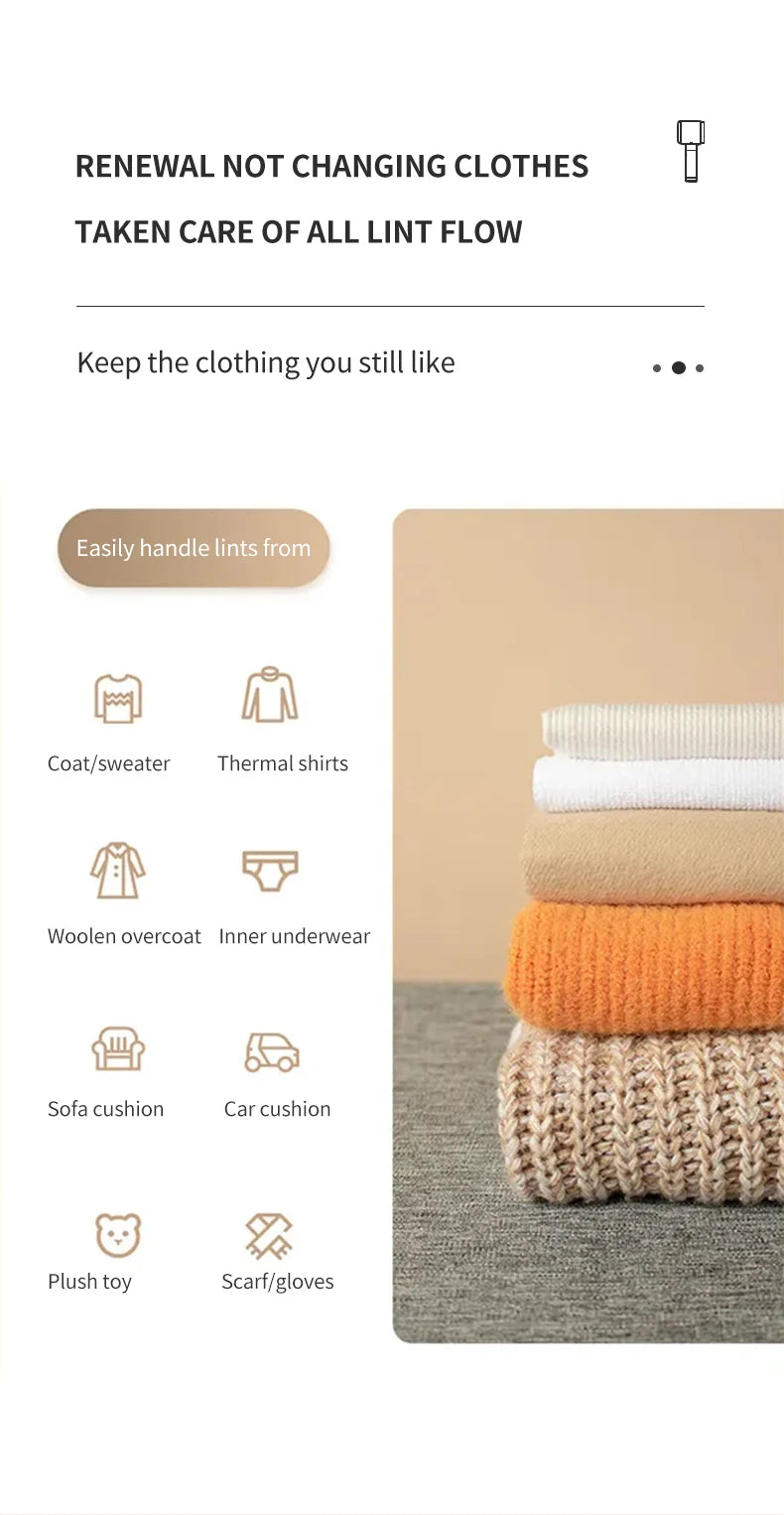 Eliminador de pelusas para ropa, eliminador de pelusas de pellets eléctrico, afeitadora de bolas de pelo de tela portátil recargable, elimina pelusa de ropa