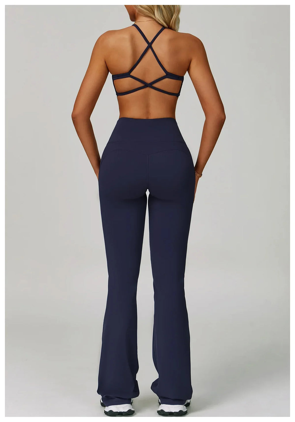 Conjuntos de 2 uds de chándal para mujer, ropa deportiva, conjuntos de Yoga, ropa deportiva, sujetador de entrenamiento, conjunto de mallas de cintura alta, ropa de gimnasio, trajes deportivos