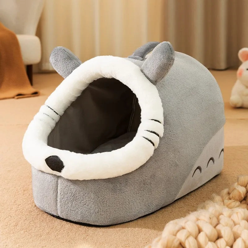 Casa plegable para mascotas, estera para perrera para perros, animales, gatos, nido para gatitos, cesta para perros pequeños, peluche, cueva de Chihuahua, cama, 2022