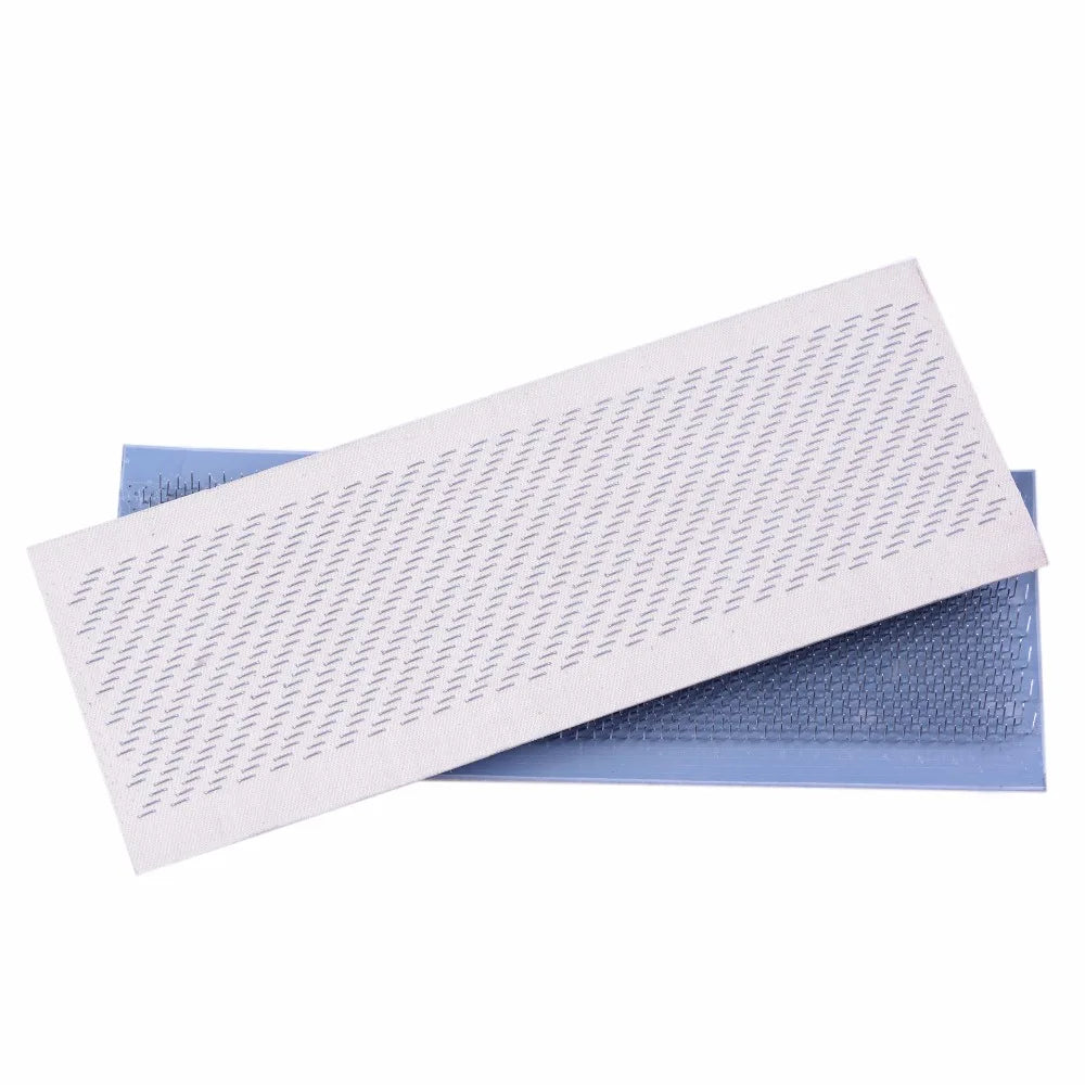 Tarjeta de extensión de cabello para sujetar hebras de cabello humano, tapete de dibujo de peluca profesional
