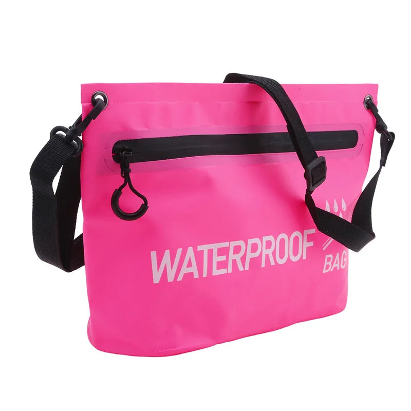 Bolsa de natación impermeable, bolsa de cosméticos, bolsa de lavado, bolsas para teléfono móvil, riñonera para Rafting, bolso de hombro, bolsa de gimnasio para acampar, viajar, deporte