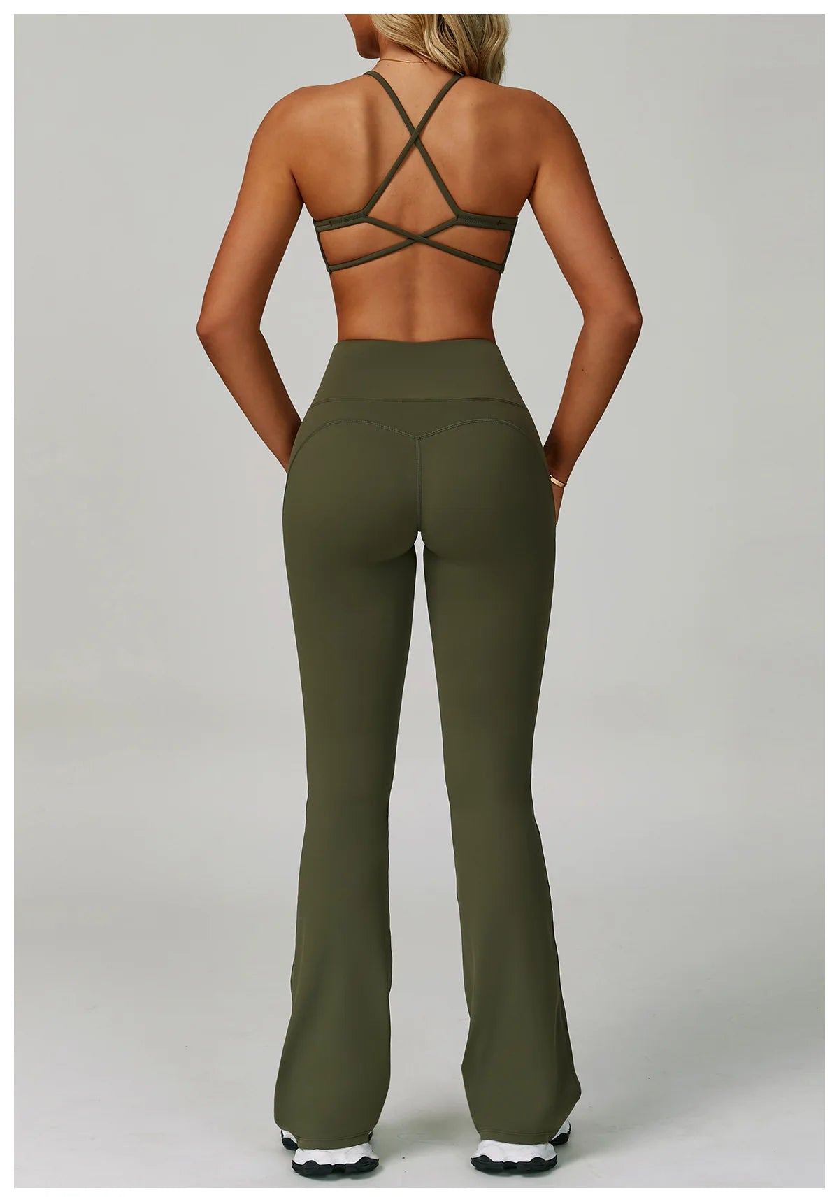 Conjuntos de 2 uds de chándal para mujer, ropa deportiva, conjuntos de Yoga, ropa deportiva, sujetador de entrenamiento, conjunto de mallas de cintura alta, ropa de gimnasio, trajes deportivos