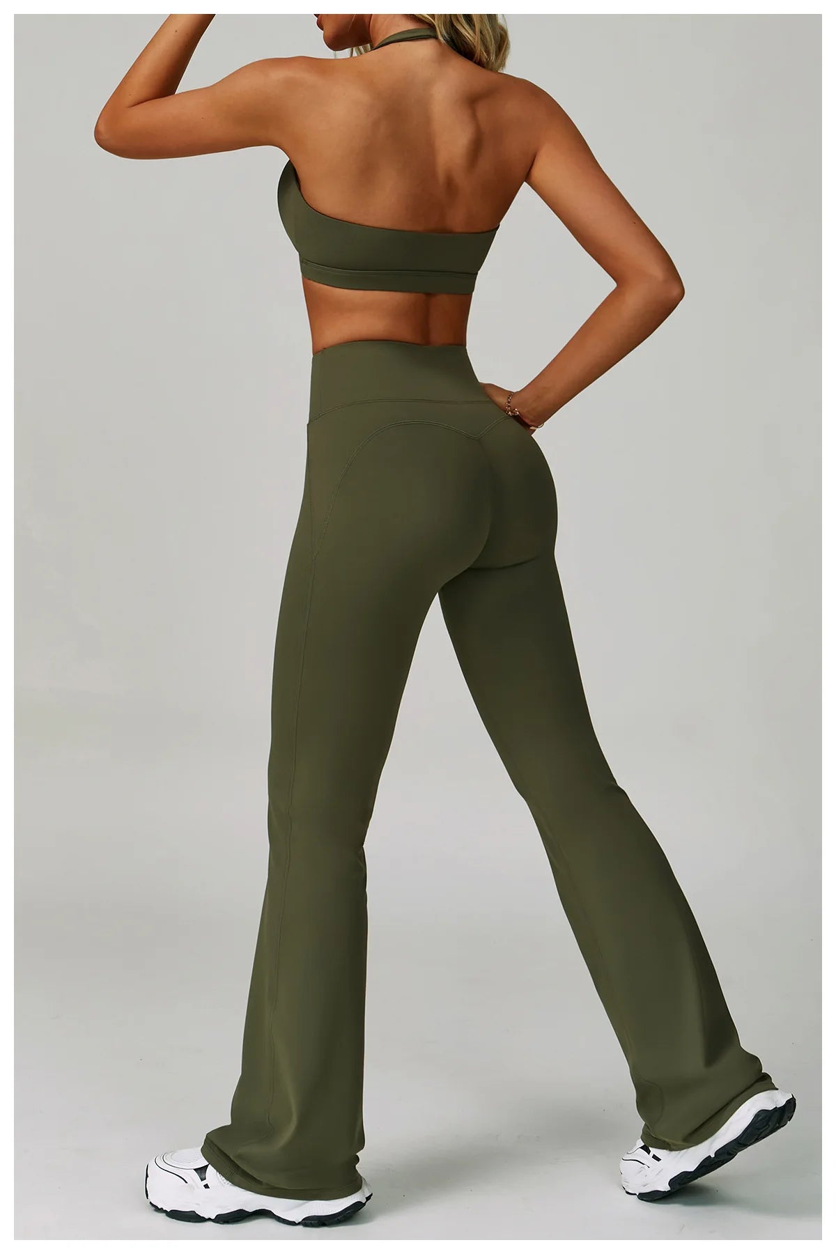 Conjuntos de 2 uds de chándal para mujer, ropa deportiva, conjuntos de Yoga, ropa deportiva, sujetador de entrenamiento, conjunto de mallas de cintura alta, ropa de gimnasio, trajes deportivos