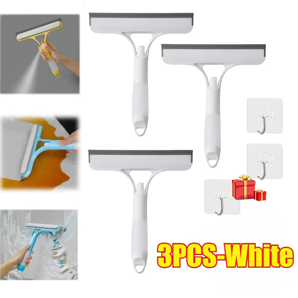 1/2/3 Uds limpiador a vapor ventana Squeardo para gafas escurridor baño limpiaparabrisas limpiador de ventanas escurridor de vidrio ventana de vidrio de coche