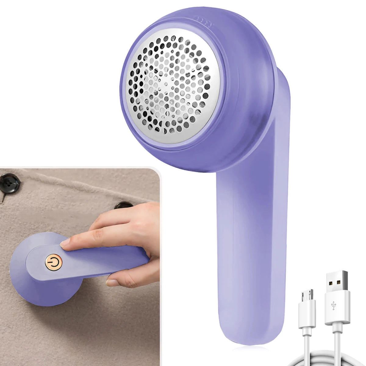 Eliminador de pelusas eléctrico, afeitadora de tela de pellets recargable para ropa, eliminador de pelusas, bolas de pelo portátiles, removedores de pelusas