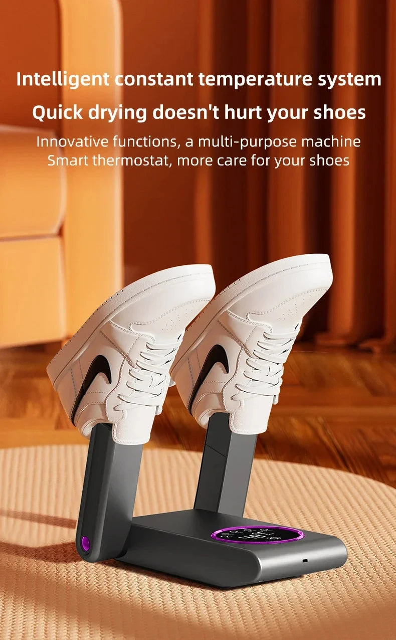 HOMEFISH Secador de zapatos eléctrico de estilo coreano 220 V - Calentador de calzado para desodorizar y esterilizar aparatos de uso doméstico