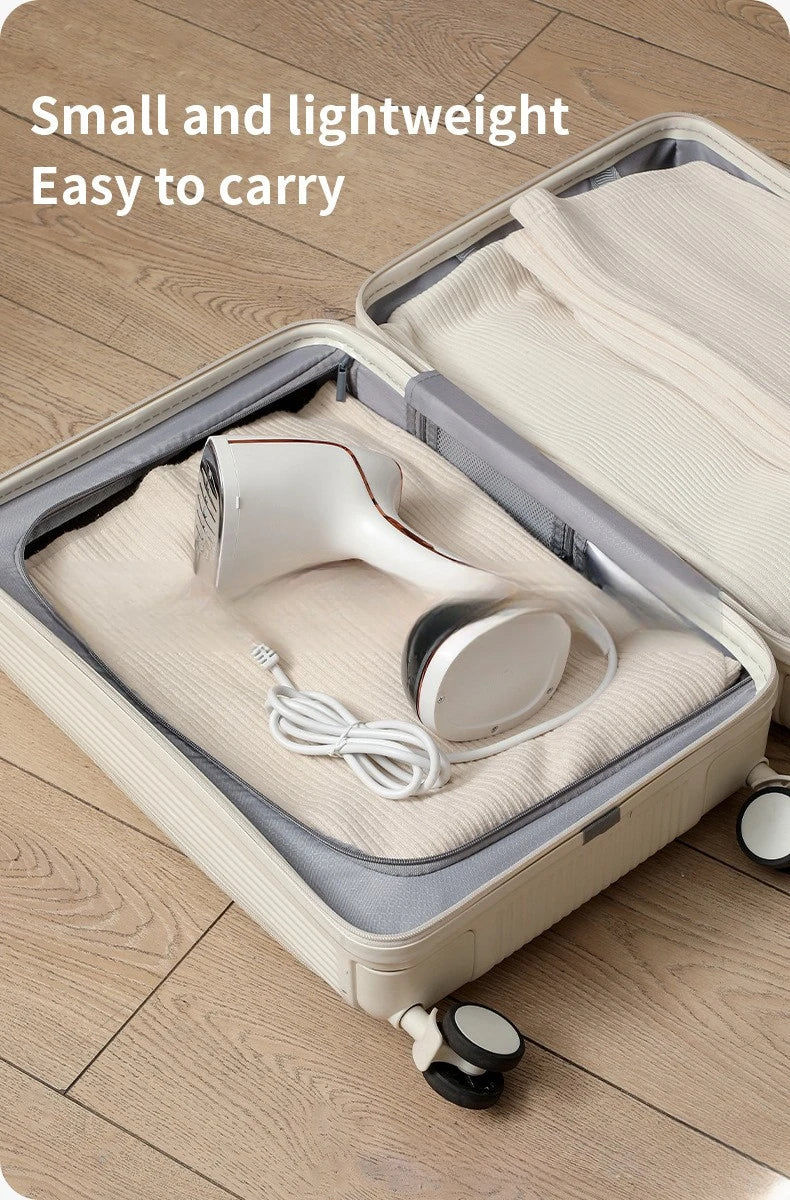 Vaporizador de ropa de mano, plancha de vapor eléctrica para el hogar, máquina de vapor portátil de planchado de calor rápido para viajes en casa