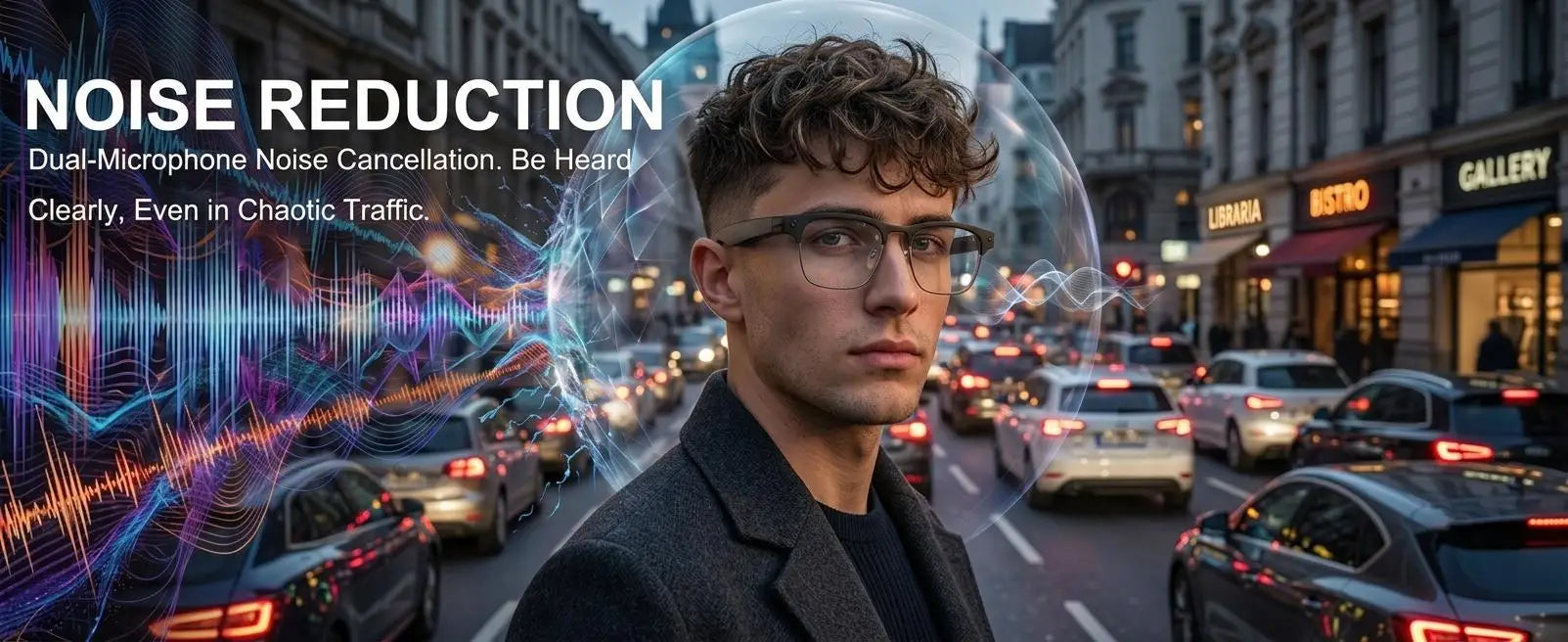 Gafas Inteligentes con Cámara para Hombre, Grabación de Video 4K, Reconocimiento de IA, Llamadas Bluetooth, Traducción de Voz, Anti Luz Azul para Mujer, para Trabajar