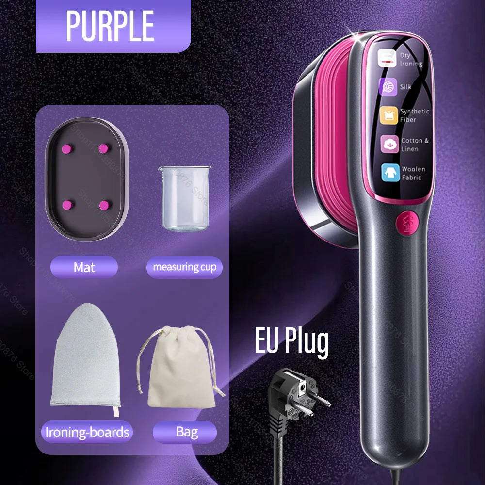 Plancha de Vapor Portátil Multifuncional, Plancha de Vapor de Mano, Plancha Vertical de Viaje
