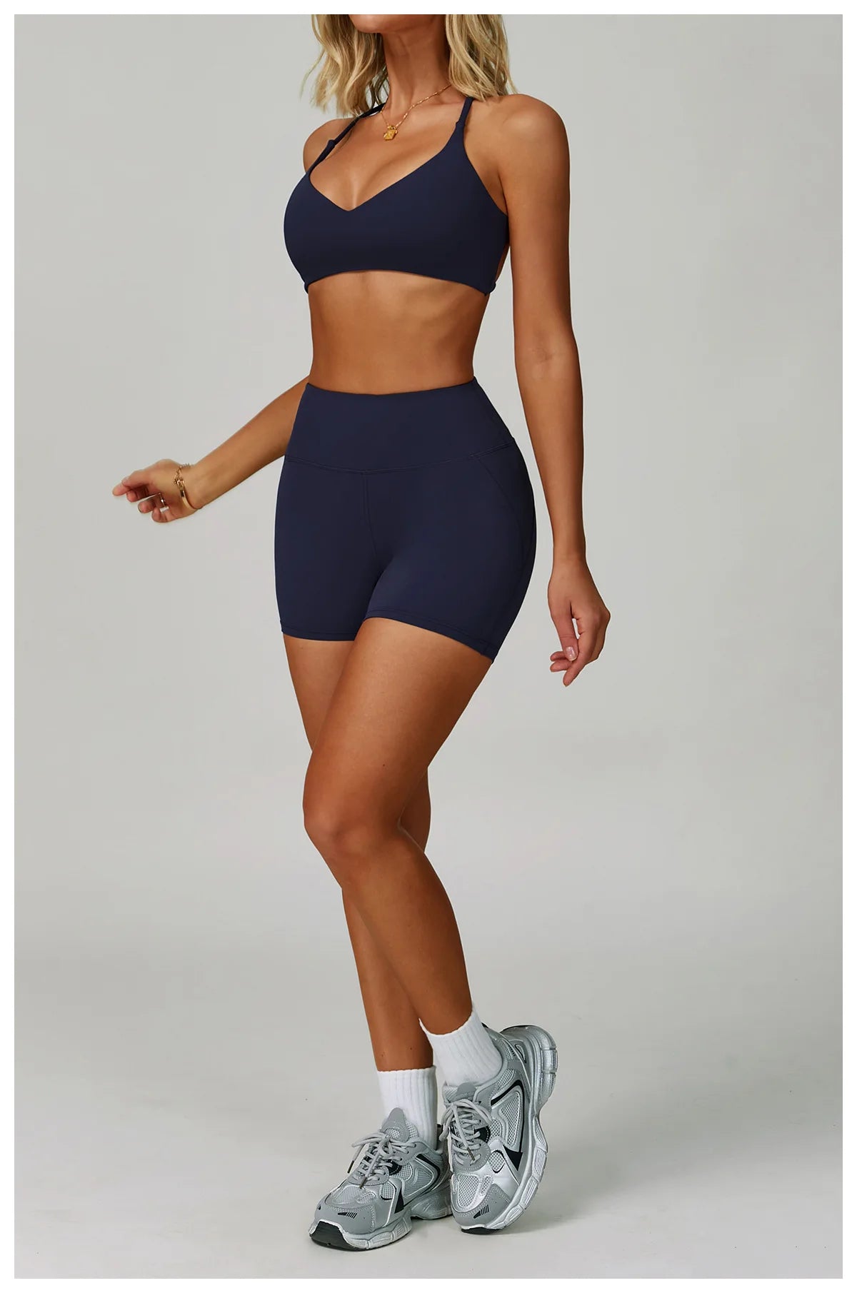 Conjuntos de 2 uds de chándal para mujer, ropa deportiva, conjuntos de Yoga, ropa deportiva, sujetador de entrenamiento, conjunto de mallas de cintura alta, ropa de gimnasio, trajes deportivos