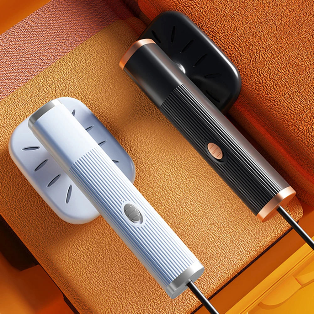Máquina de planchar portátil 360 °   Plancha de mano para planchar, plancha de vapor doméstica alimentada por USB para planchar ropa de tela