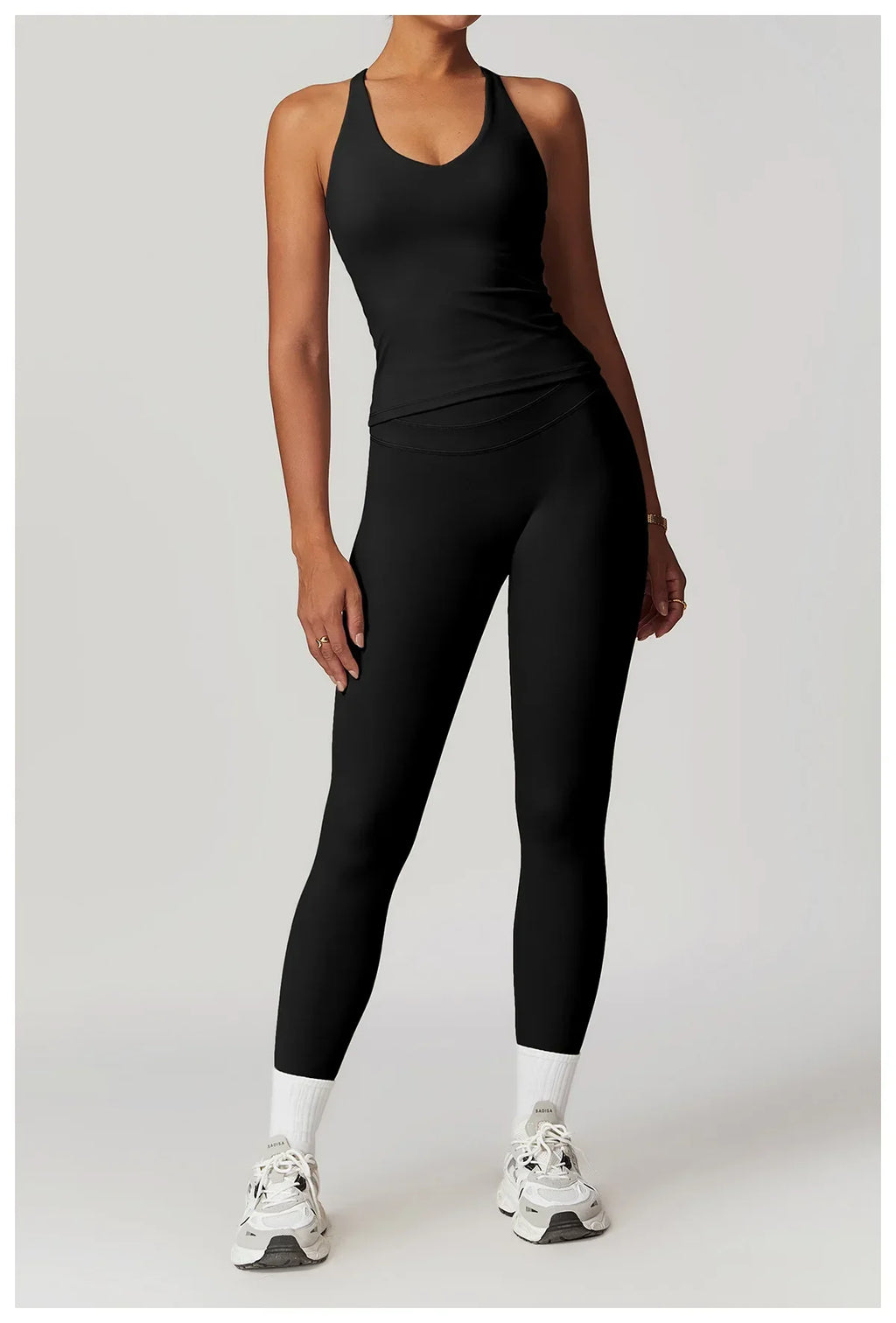 Ropa deportiva de 2 piezas para mujer, conjunto de Yoga, ropa de gimnasio, ropa deportiva, trajes de Yoga, conjunto de Fitness, chándales, Sujetador deportivo, mallas de cintura alta para gimnasio