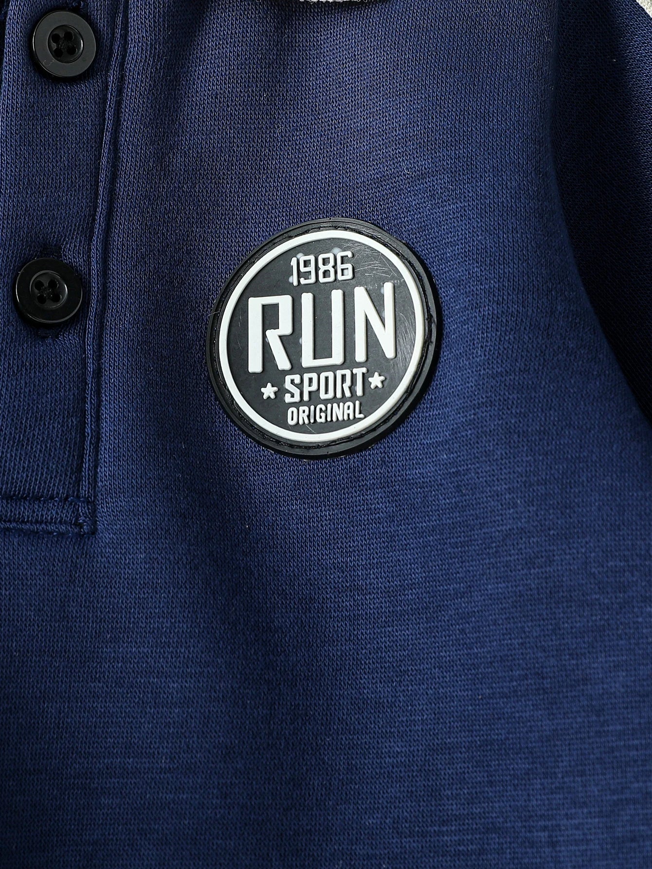 2 uds 2025 nuevo estilo Otoño Invierno bebés sudadera de manga larga y pantalón traje deportivo Casual conjunto de ropa de moda occidental para 1-3 años