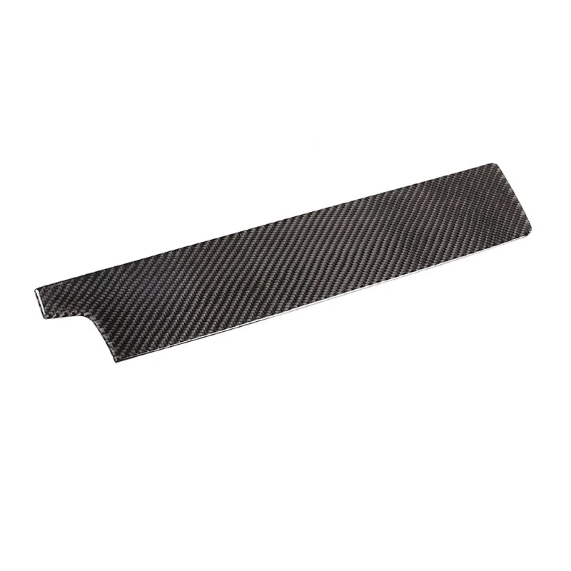 Para Toyota Rav4 RAV 4 2006-2012 fibra de carbono Control central de coche copiloto Panel de tablero cubierta accesorios de coche