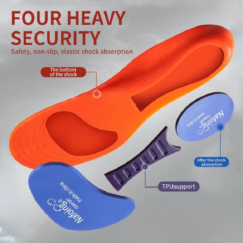 Plantillas ortopédicas deportivas para pies, hombres y mujeres, zapatos transpirables de EVA con absorción de impacto, plantilla para correr, baloncesto, almohadillas de cuidado deportivo