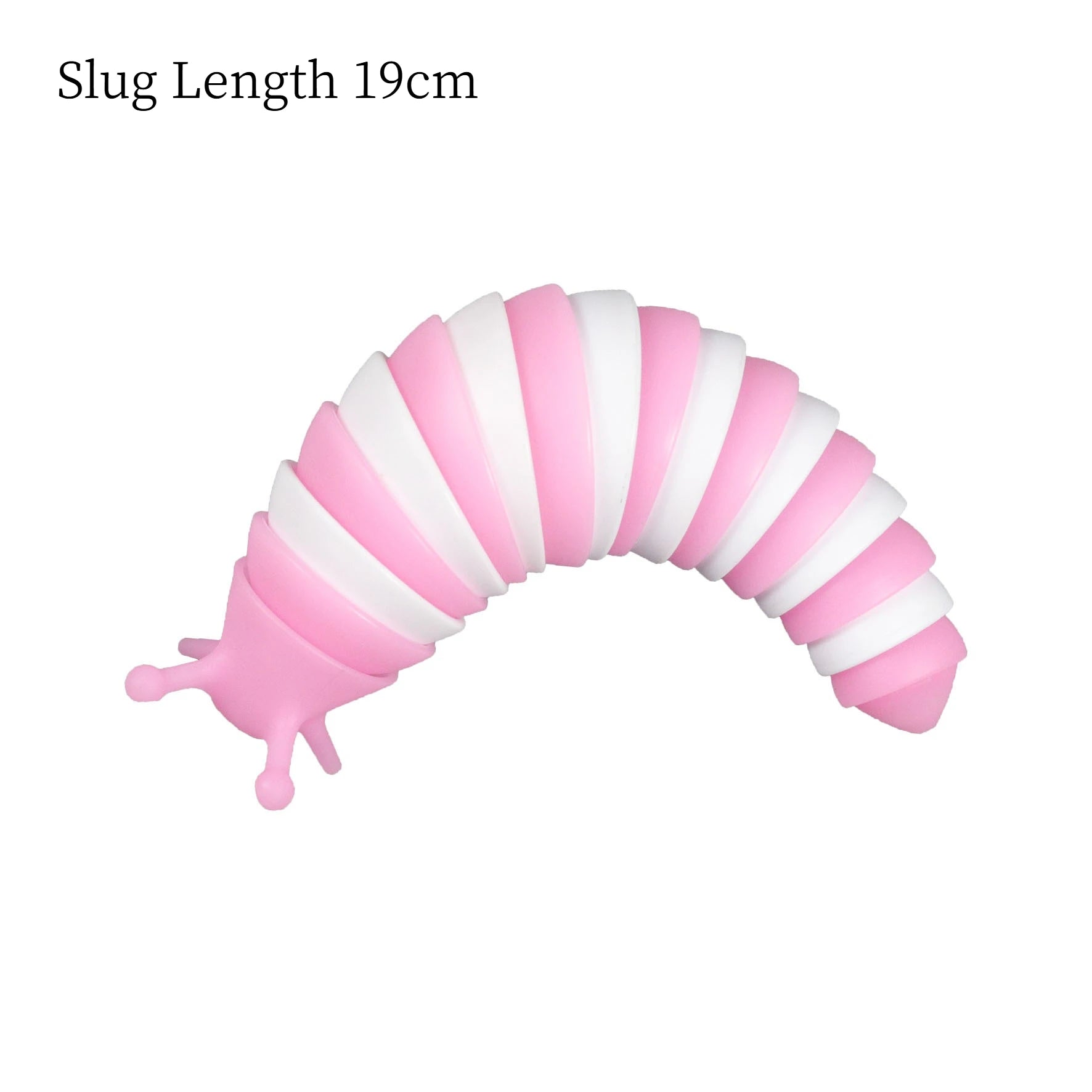 Juguete antiestrés 3D Slug, caracol colorido, giro creativo, alivio de todas las edades, juguetes sensoriales antiansiedad para niños