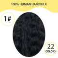 Yelo cabello trenzado humano húmedo y ondulado, cabello trenzado humano ondulado francés súper a granel para trenzas bohemias para suministro de salón 50G 100G