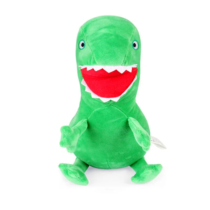 Peppa Pig-muñeco de peluche de Peppa Pig para niños, juguete de alta calidad de 19CM, oso de peluche de dinosaurio, figura de Anime suave, regalos de cumpleaños para niños