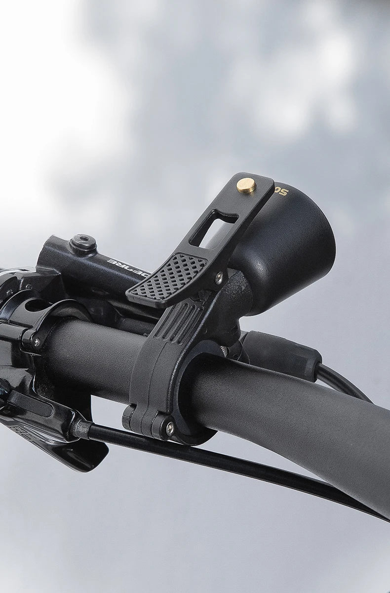 ROCKBROS timbre de cobre para bicicleta de acero inoxidable bocina de bicicleta anillo de advertencia para manillar alarma de sonido para ciclismo accesorios para bicicleta MTB
